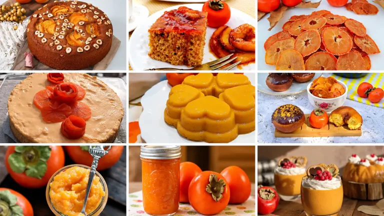 با خرمالو چه درست کنیم ۸ پیشنهاد از کیک و دسر تا مربا