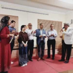 کتاب خطوطی روی برگ ها نوشته آوا عبدی در برازجان رونمایی شد